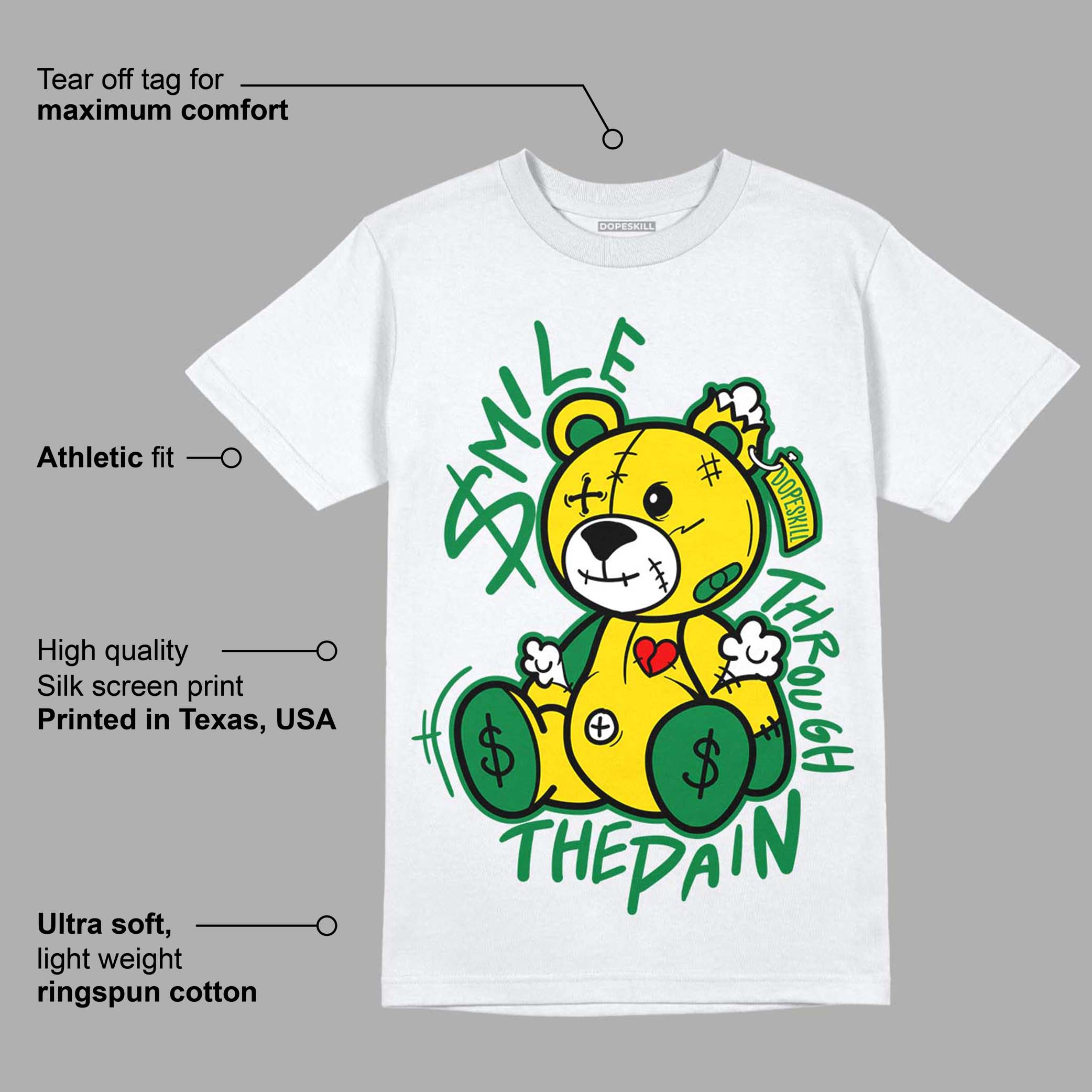 Dunk Low Reverse Brazil superstreetwear T-Shirt BEAN Graphic