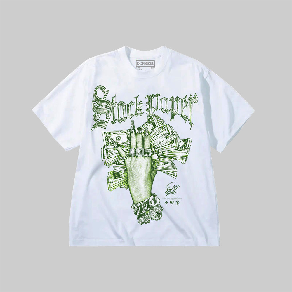 Stack Paper Neon Green Graphic superstreetwear Premium T-Shirt