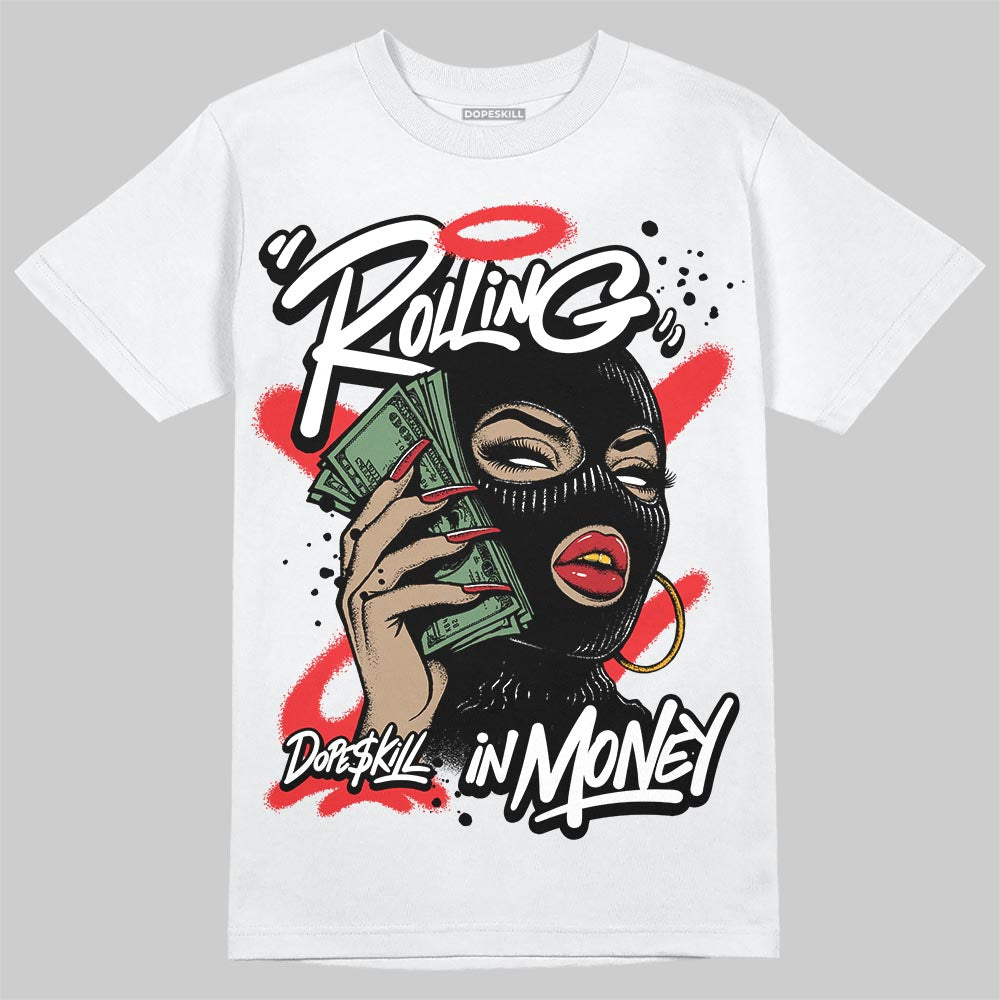 Dunk Panda White Black superstreetwear T-Shirt Rolling in Money Graphic