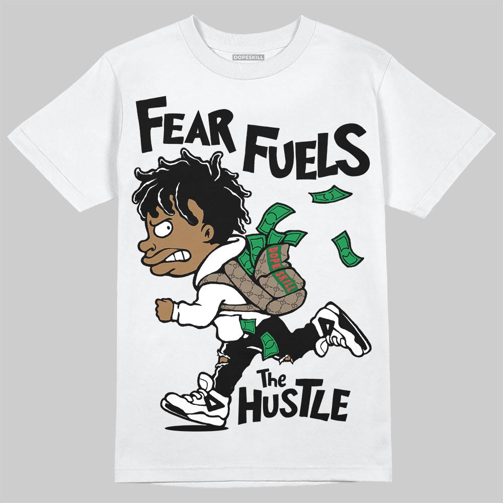 Dunk Panda White Black superstreetwear T-Shirt Fear Fuels The Hustle Graphic