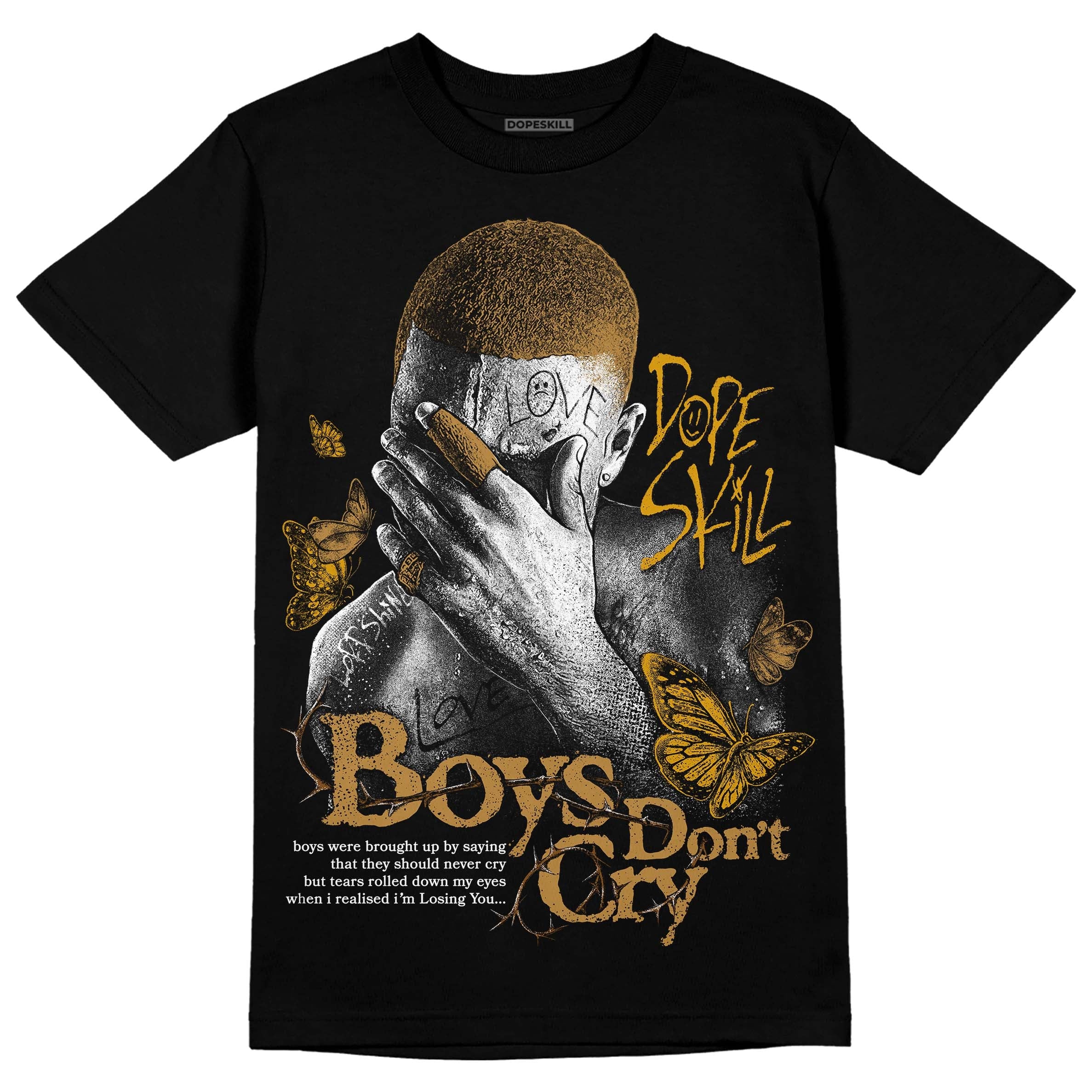 Wheat 13s superstreetwear T-Shirt Boys Don't Cry Graphic