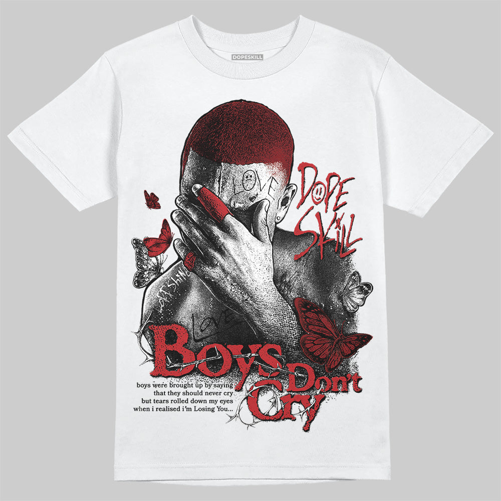 Flu Game 12s superstreetwear T-Shirt Boys Don't Cry Graphic