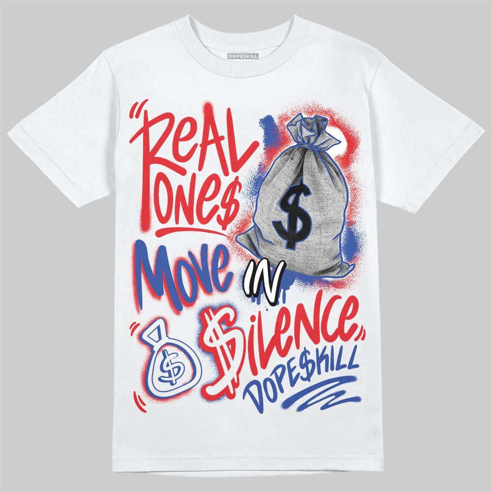 Seoul 2.0 3s superstreetwear T-Shirt Real Ones Move In Silence Graphic