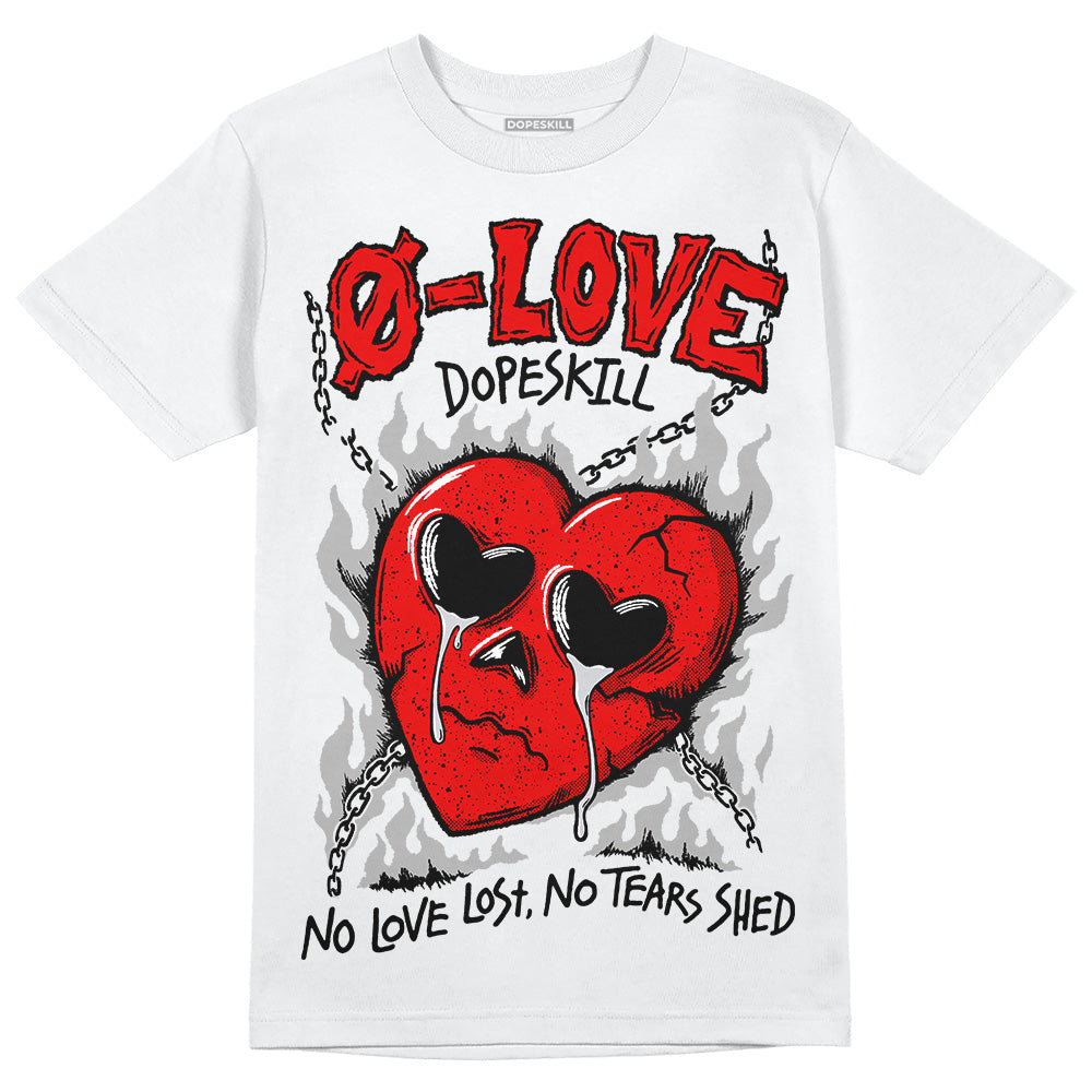 Red Cement 4S superstreetwear T-Shirt Crying Heart Graphic