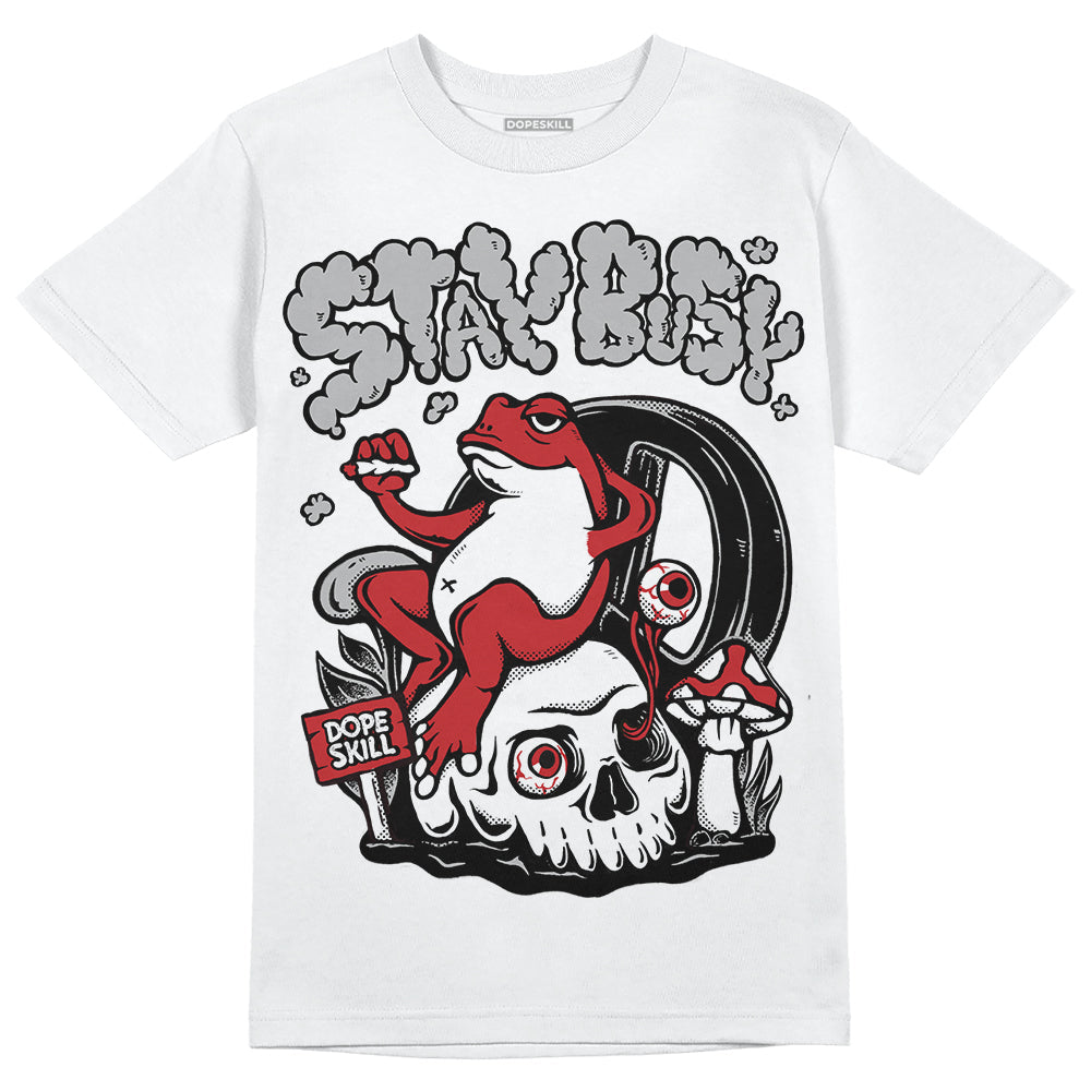 Red Taxi 12s superstreetwear T-Shirt Stay Busy Graphic