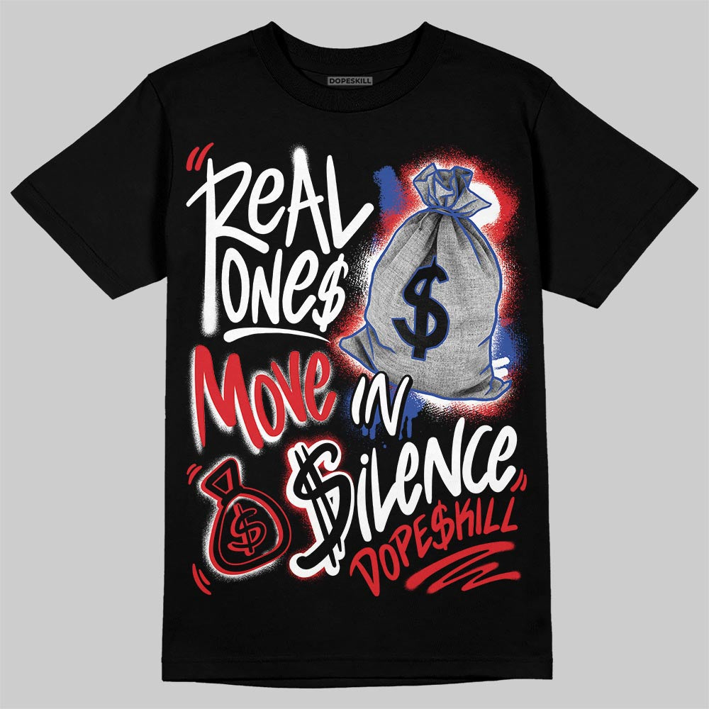 Seoul 2.0 3s superstreetwear T-Shirt Real Ones Move In Silence Graphic