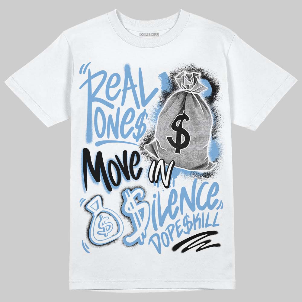 Melo 12s superstreetwear T-Shirt Real Ones Move In Silence Graphic
