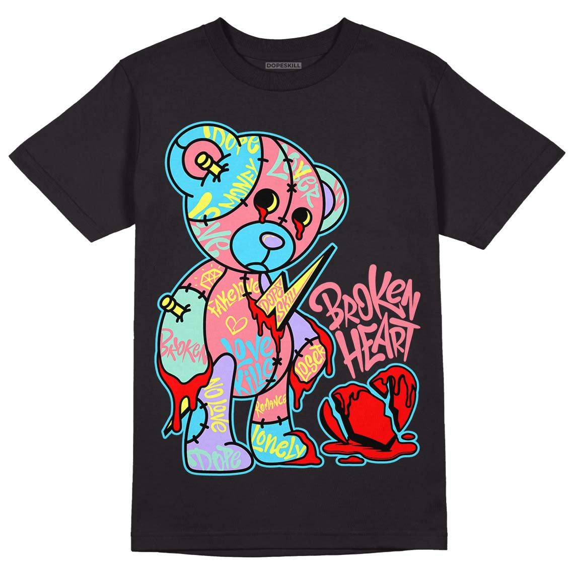 Candy Easter Dunk Low superstreetwear T-Shirt Broken Heart Graphic