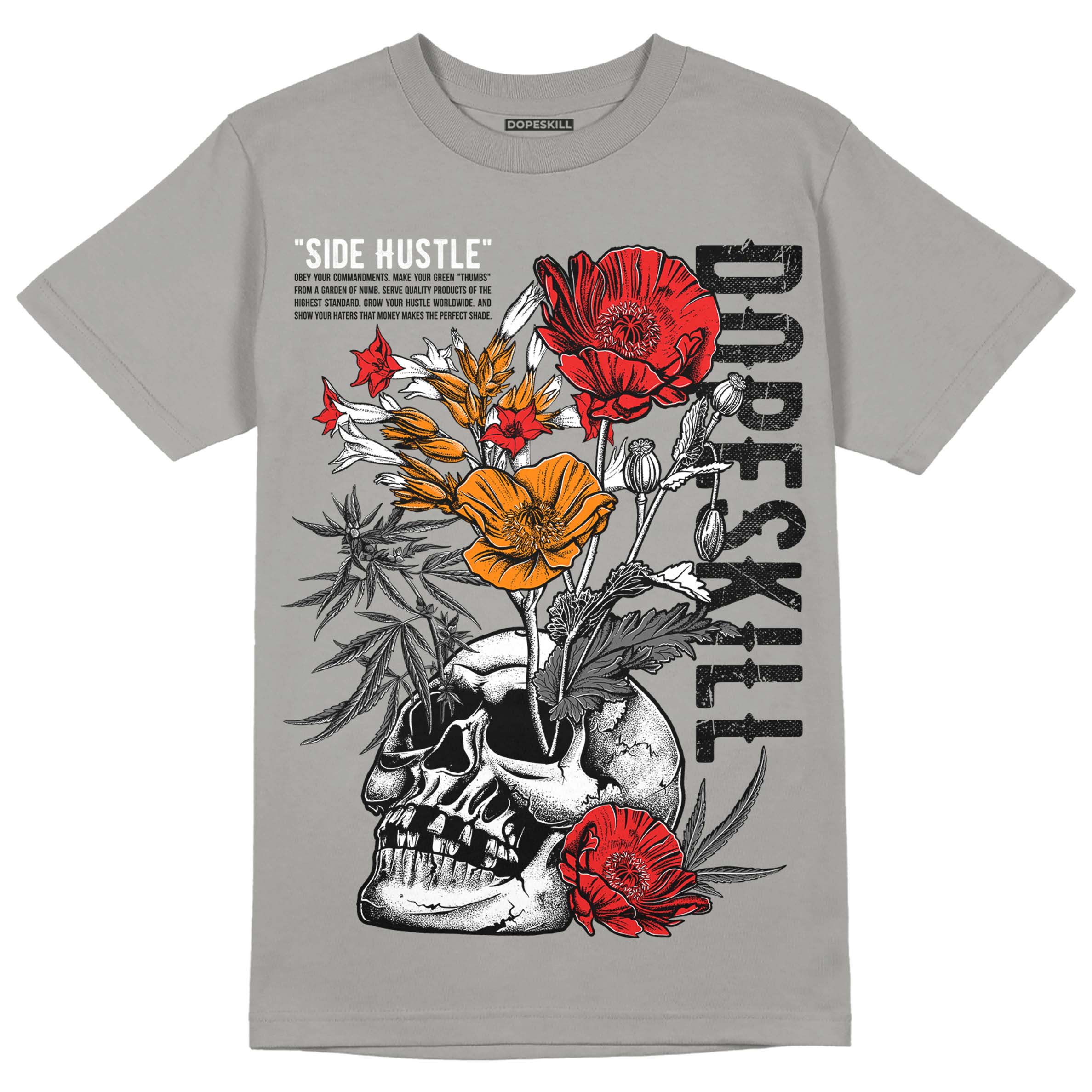 Grey Collection superstreetwear Grey T-shirt Side Hustle Graphic