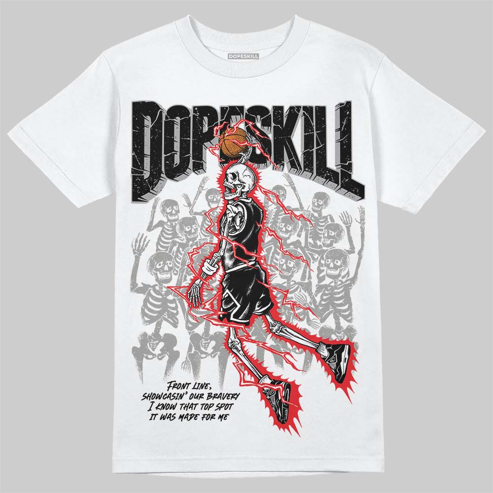 White Thunder 4s superstreetwear T-Shirt Thunder Dunk Graphic