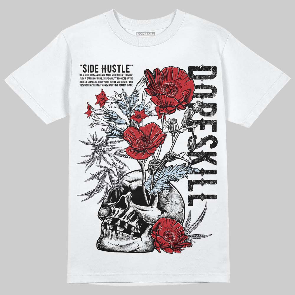 Black Metallic Reimagined 5s superstreetwear T-Shirt Side Hustle Graphic