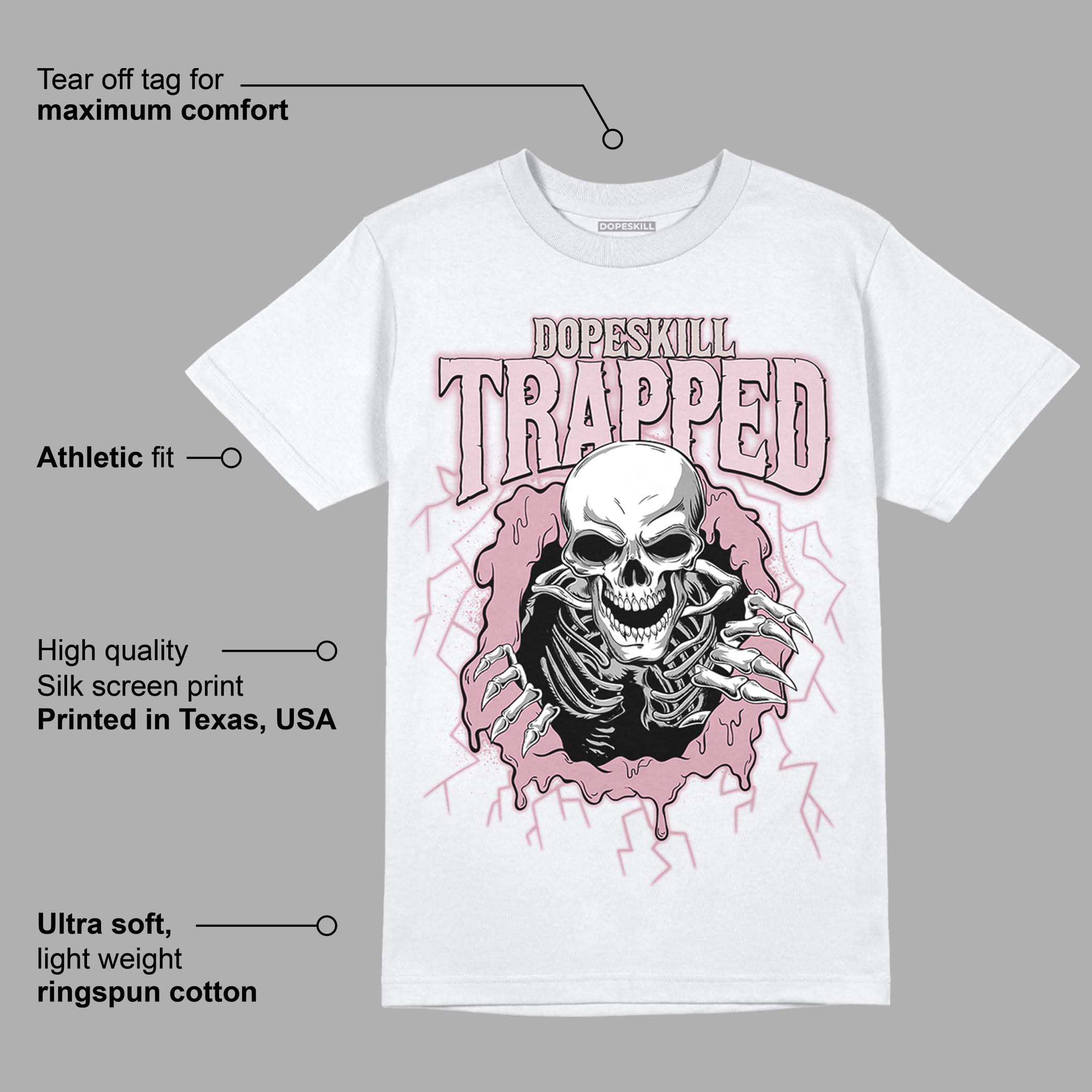 Dunk Low Teddy Bear Pink superstreetwear T-Shirt Trapped Halloween Graphic
