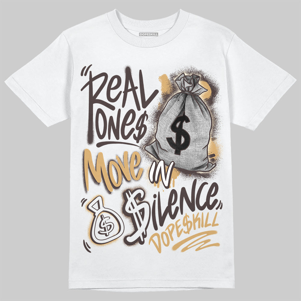 Earth 5s superstreetwear T-Shirt Real Ones Move In Silence Graphic