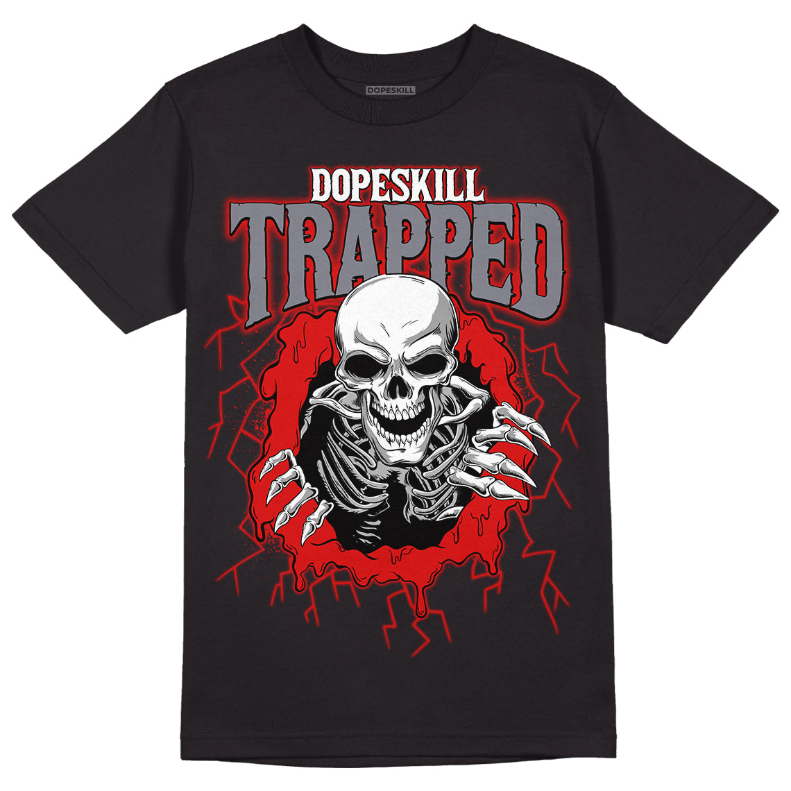 Gym Red 9s superstreetwear T-Shirt Trapped Halloween Graphic