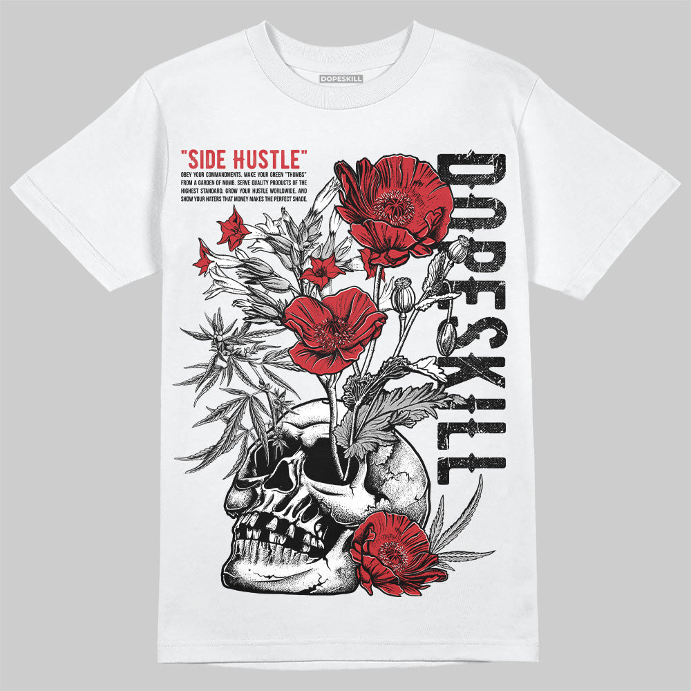 Bred 11s superstreetwear T-Shirt Side Hustle Graphic