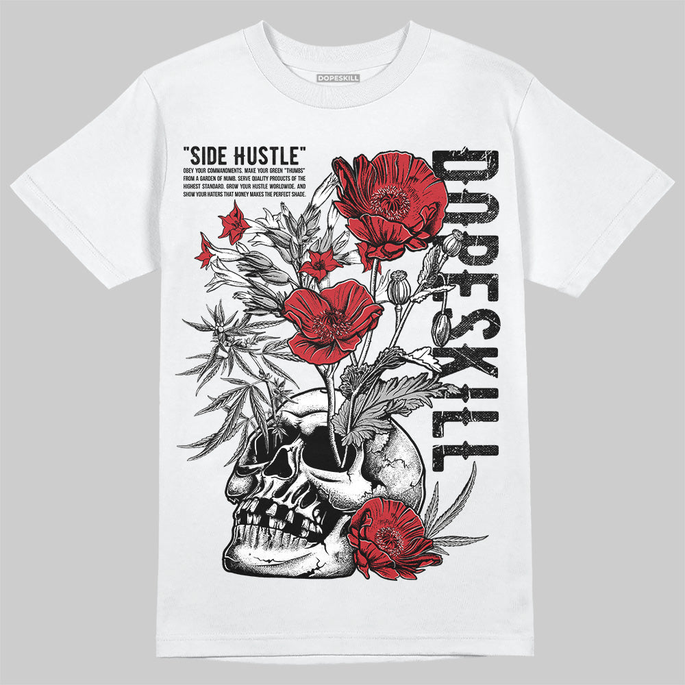 Bred Velvet 11s superstreetwear T-Shirt Side Hustle Graphic
