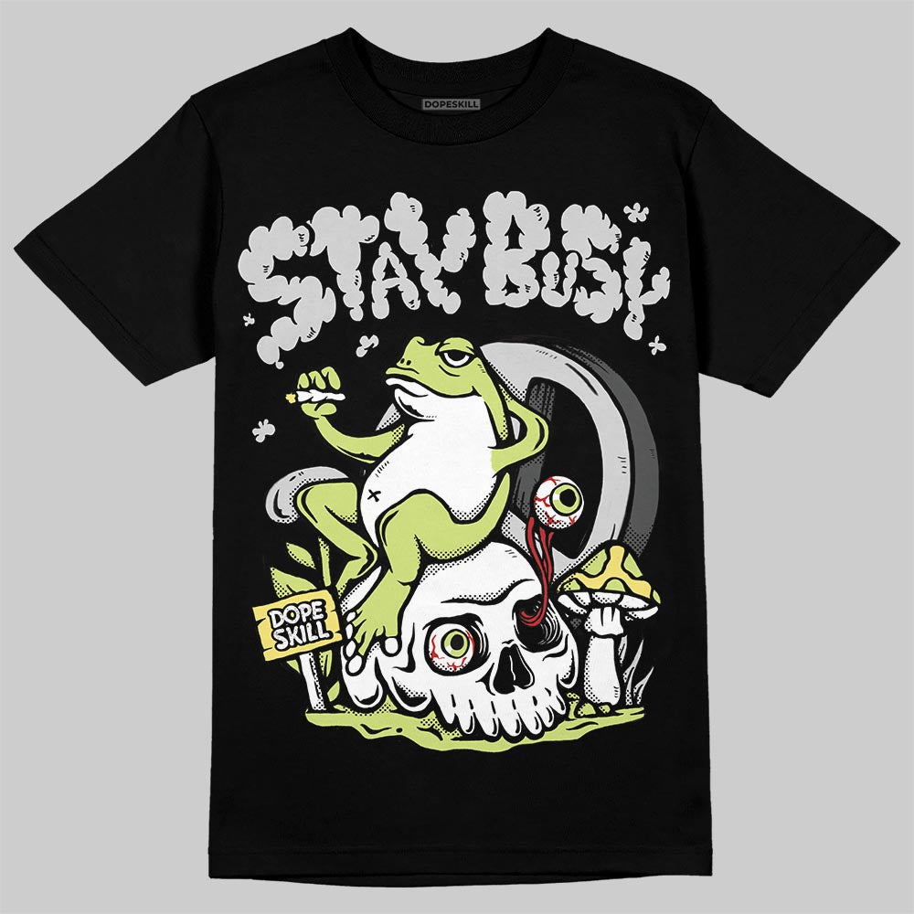 Light Lemon Twist 4s superstreetwear T-Shirt Stay Busy Graphic