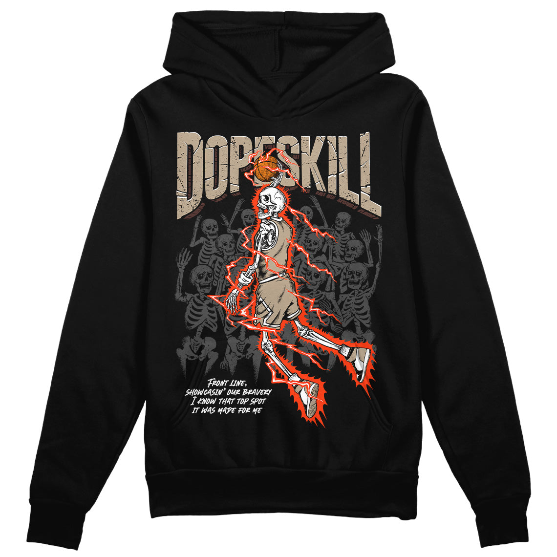 Latte 1s superstreetwear Hoodie Sweatshirt Thunder Dunk Graphic