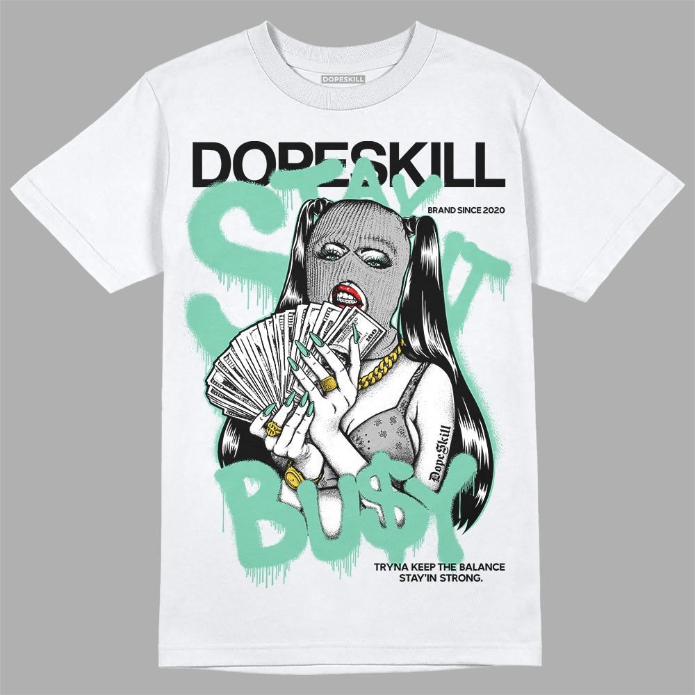 Green Glow 3s superstreetwear T-Shirt Stay It Busy Graphic