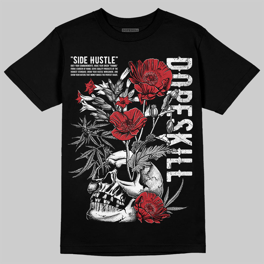 Bred Velvet 11s superstreetwear T-Shirt Side Hustle Graphic
