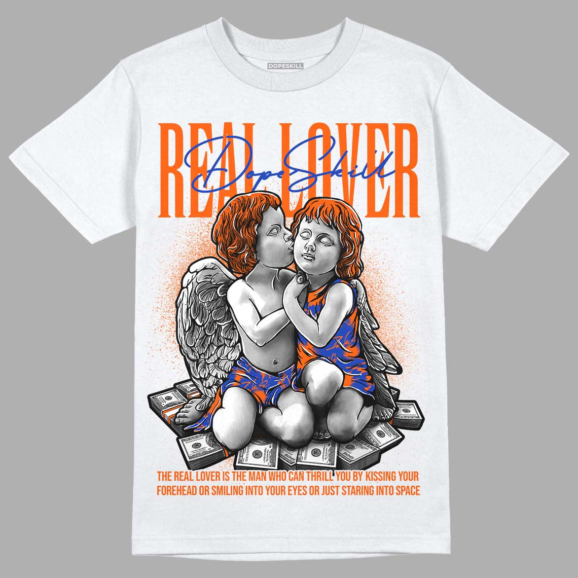 Dunk Low Futura Orange Blaze superstreetwear T-Shirt Real Lover Graphic