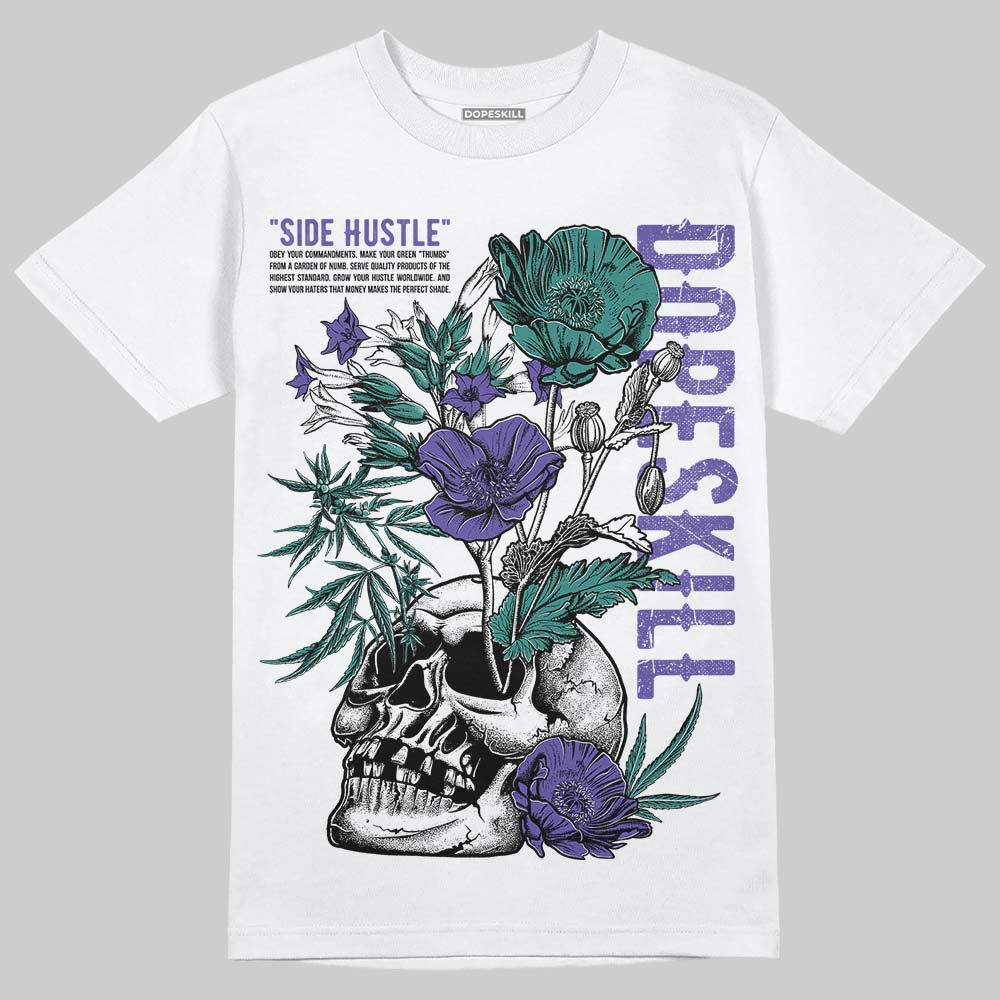 Grape 5s superstreetwear T-Shirt Side Hustle Graphic
