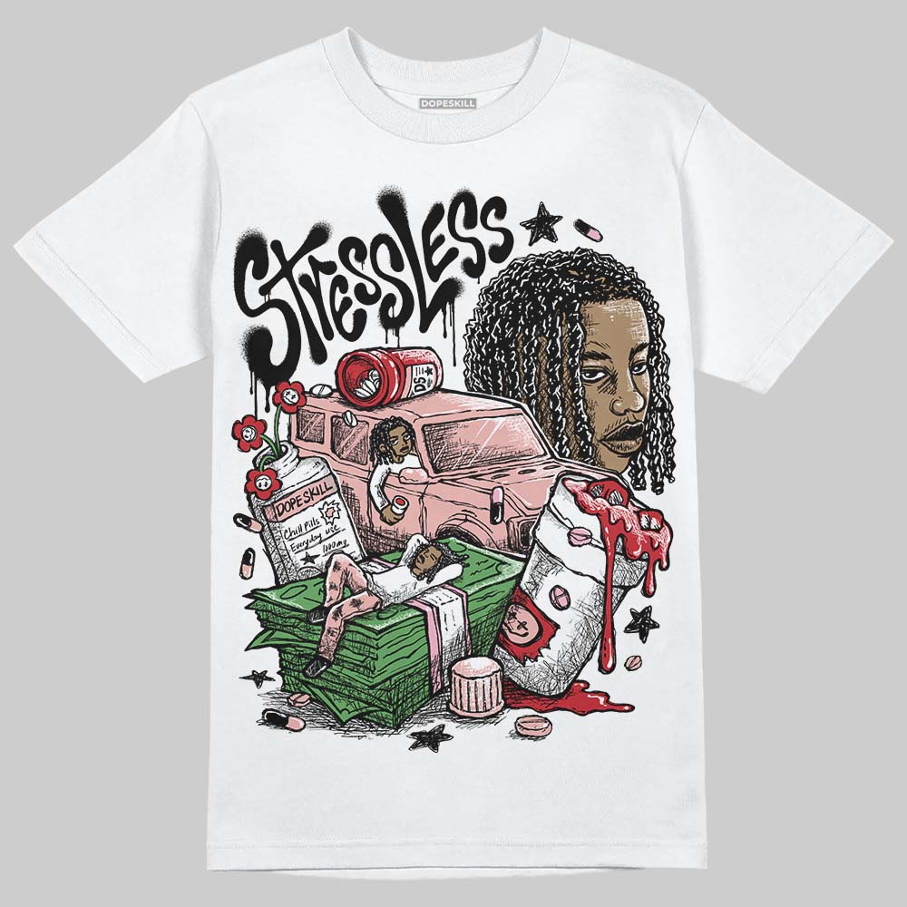 Rust Pink 1s 2025 superstreetwear T-Shirt Stressless Graphic