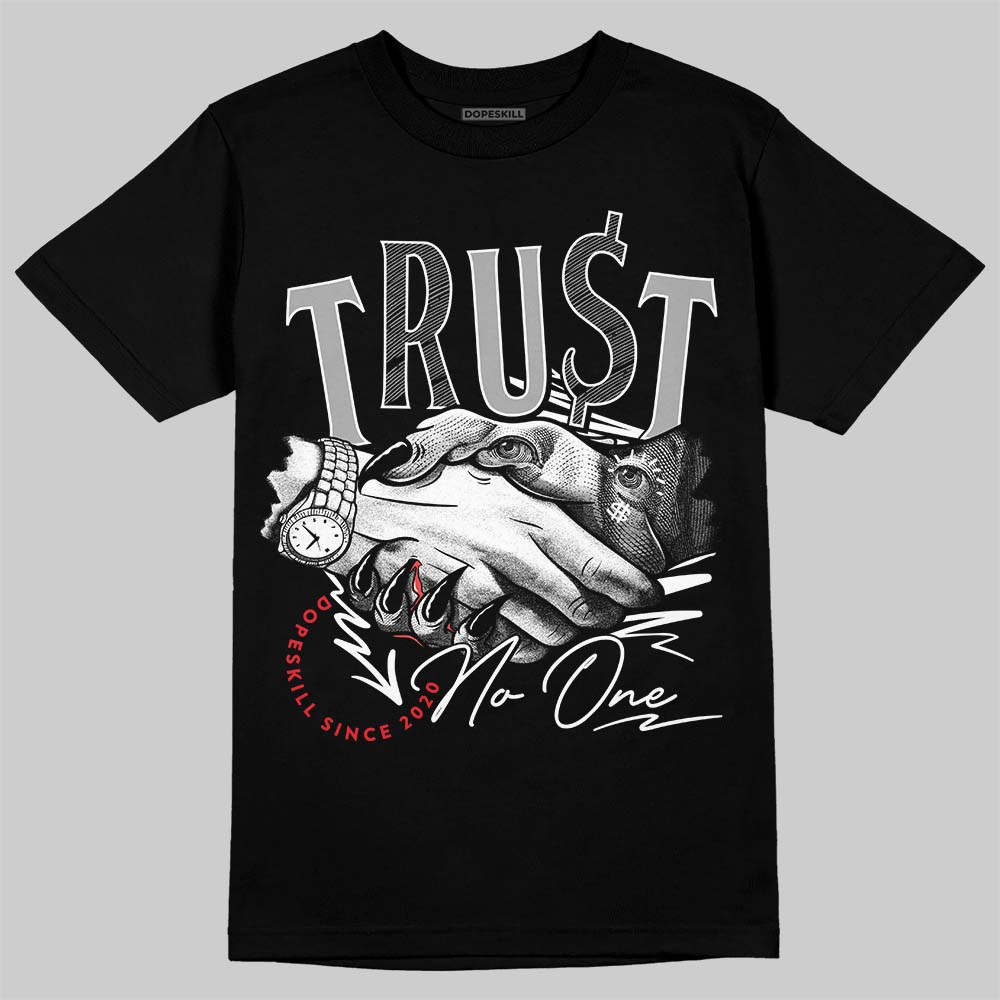 White Thunder 4s superstreetwear T-Shirt Trust No One Graphic