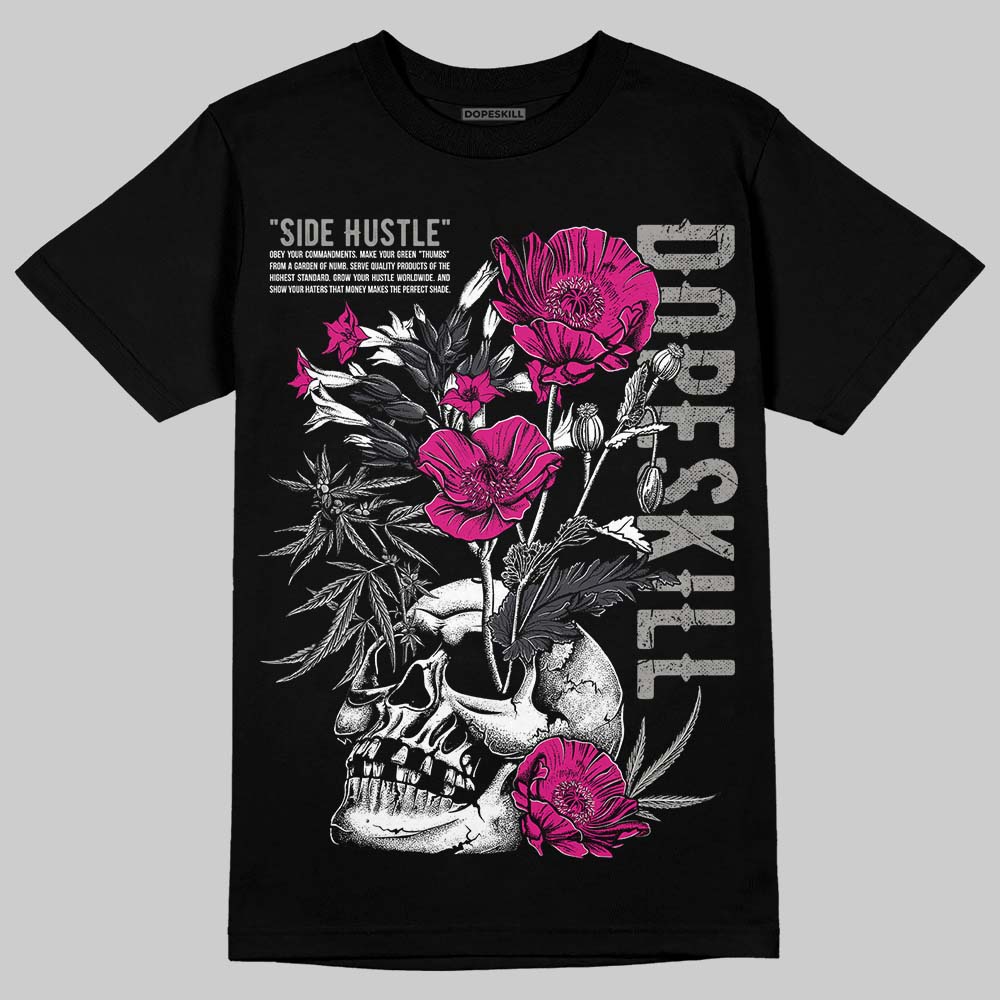 Black Cat 3s superstreetwear T-Shirt Side Hustle Graphic