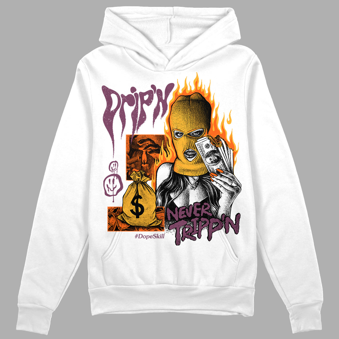 Brotherhood 1s High OG superstreetwear Hoodie Sweatshirt Drip'n Never Tripp'n Graphic