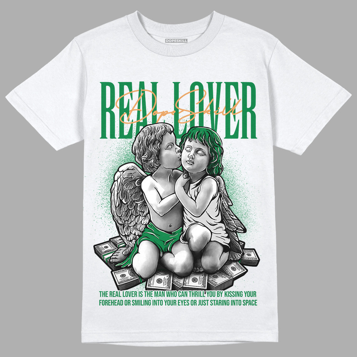 Pine Green 4s superstreetwear T-Shirt Real Lover Graphic
