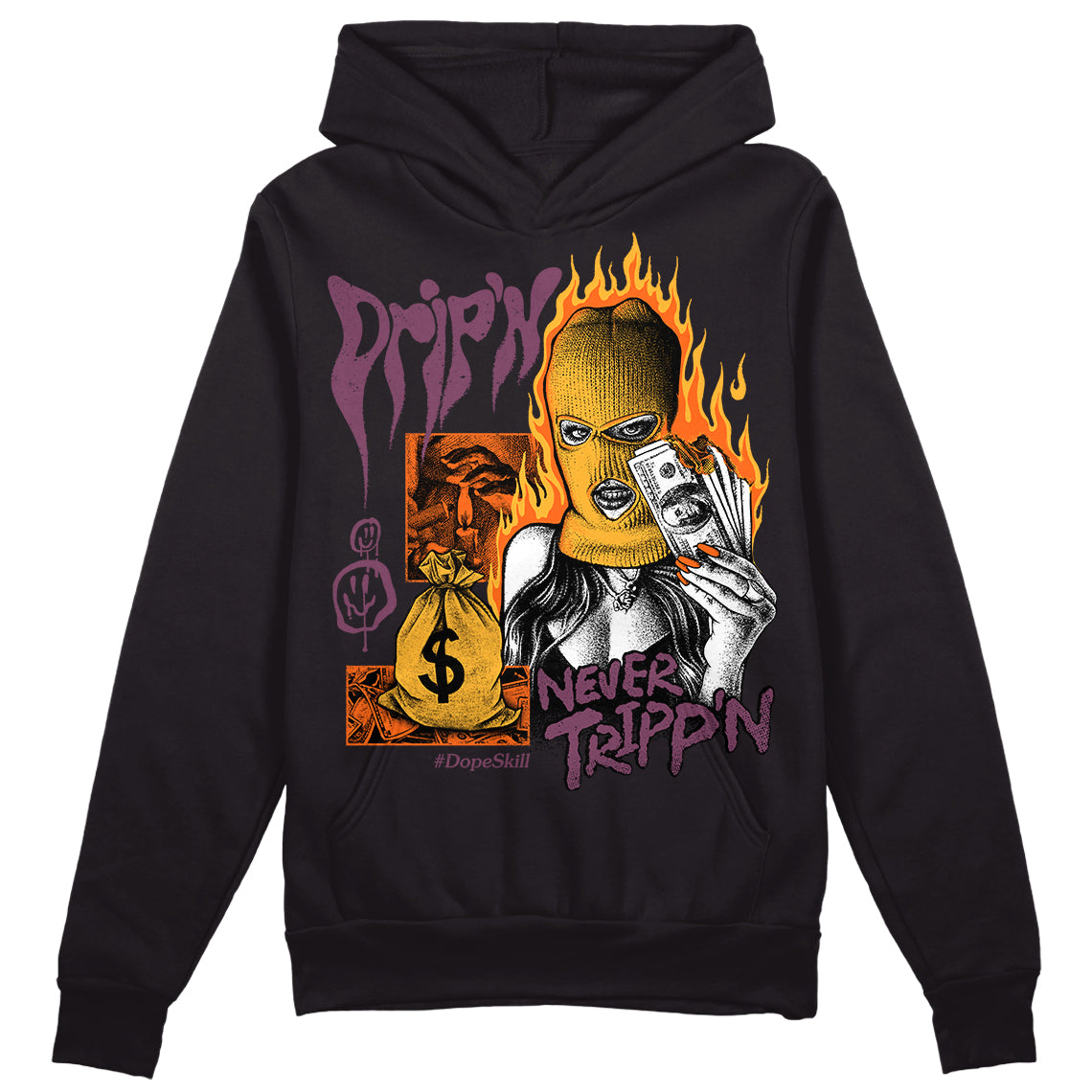 Brotherhood 1s High OG superstreetwear Hoodie Sweatshirt Drip'n Never Tripp'n Graphic