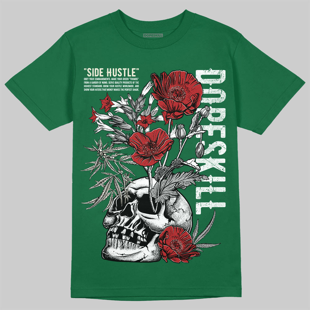 Pine Green 13s superstreetwear T-Shirt Side Hustle Graphic