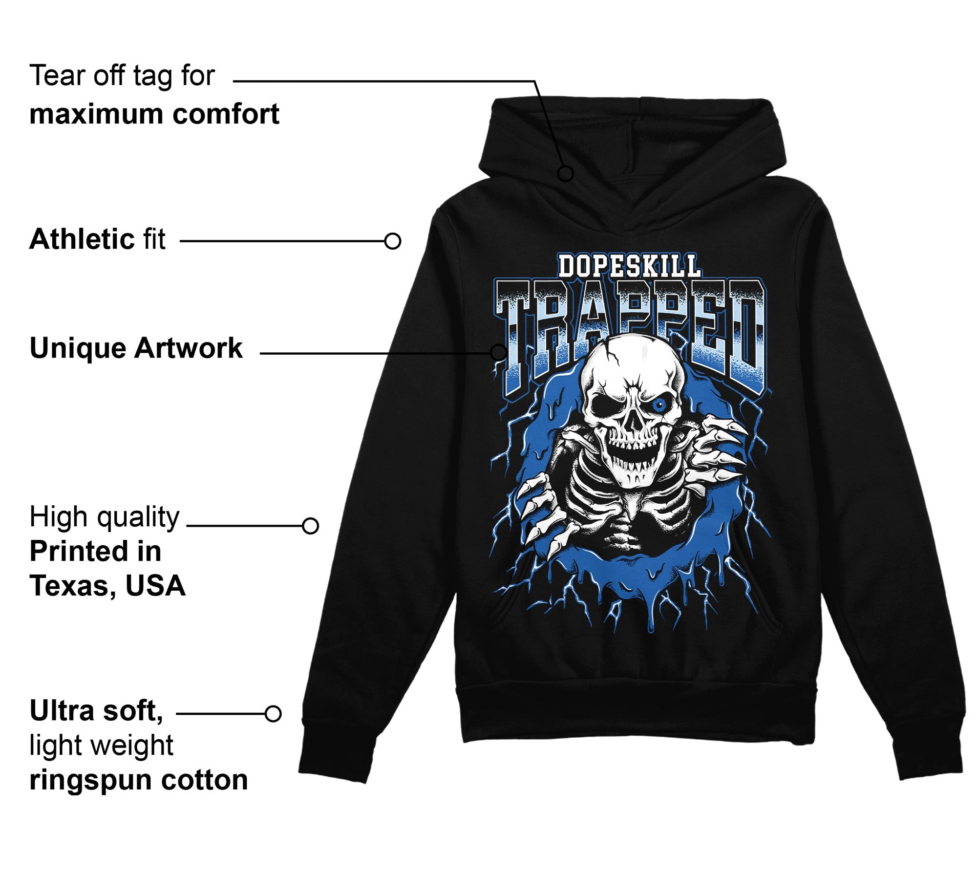 Space Jam 11s superstreetwear Hoodie Sweatshirt Trapped Halloween Graphic