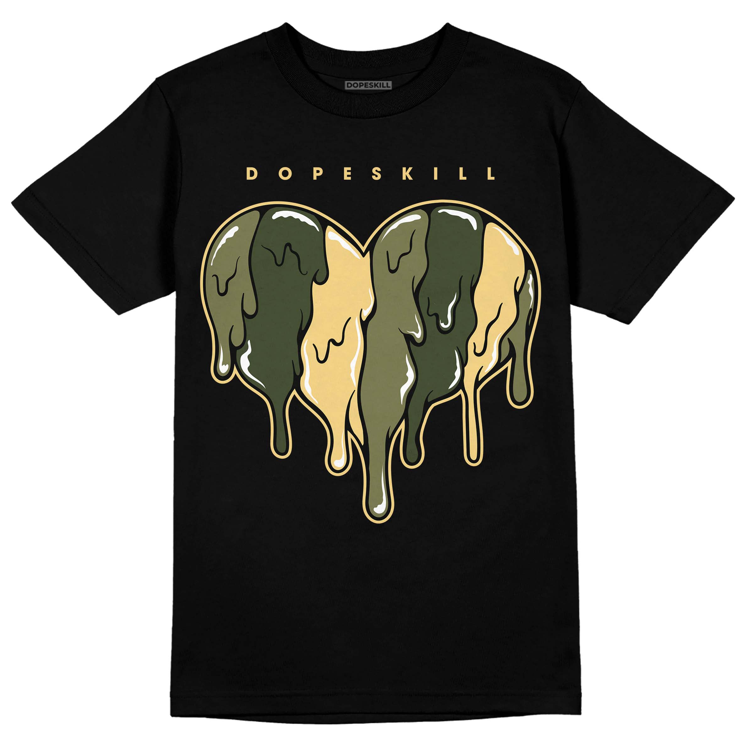 Craft Olive 4s superstreetwear T-Shirt Slime Drip Heart Graphic