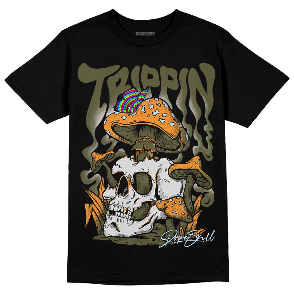 Olive 5s superstreetwear T-Shirt Trippin Graphic