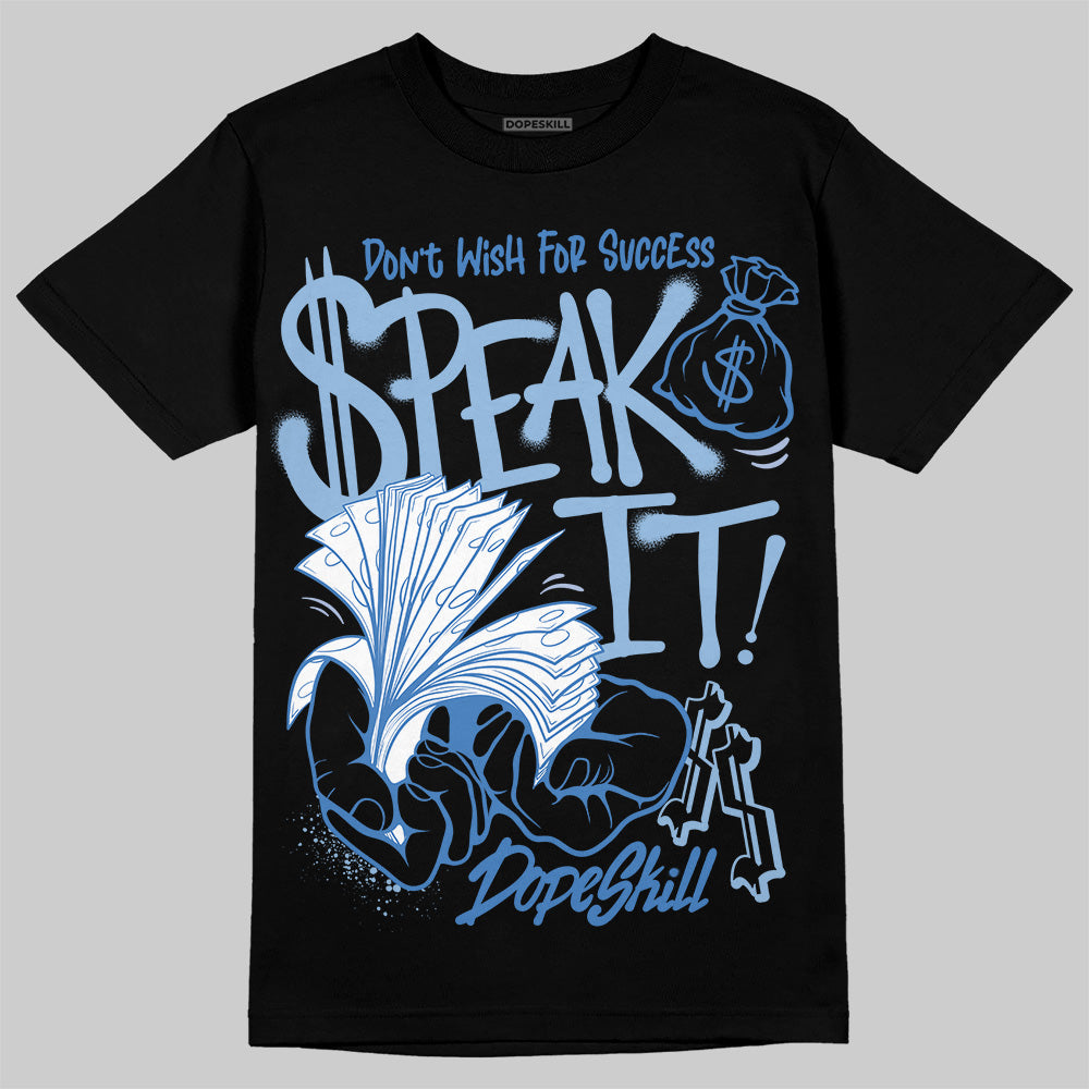 Women's Runner Sneaker Light Blue superstreetwear T-Shirt Speak It Graphic