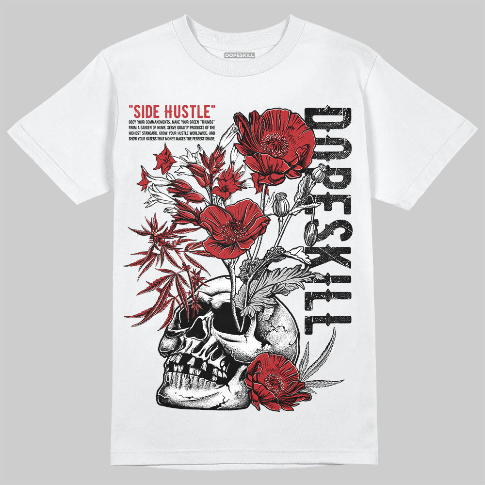 Flu Game 12s superstreetwear T-Shirt Side Hustle Graphic