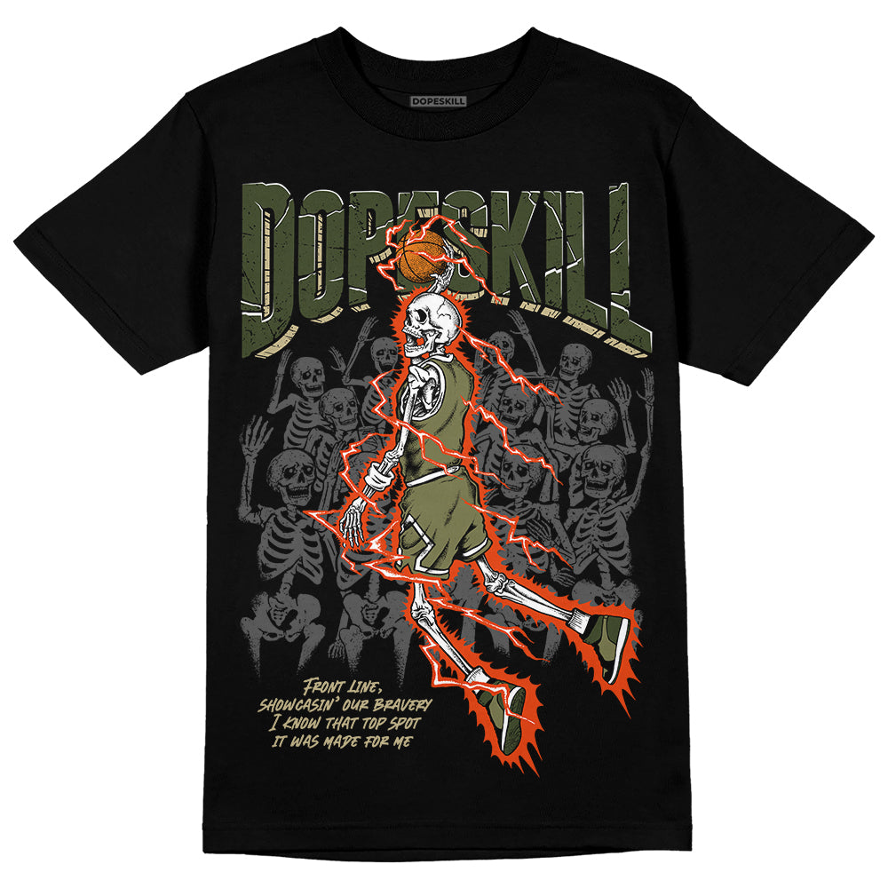Olive Collection superstreetwear T-Shirt Thunder Dunk Graphic