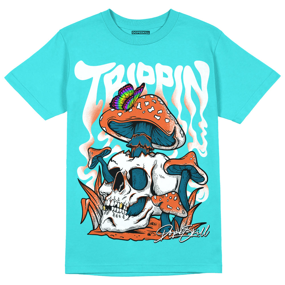 Dunk Dolphins superstreetwear Tahiti Blue T-shirt Trippin Graphic
