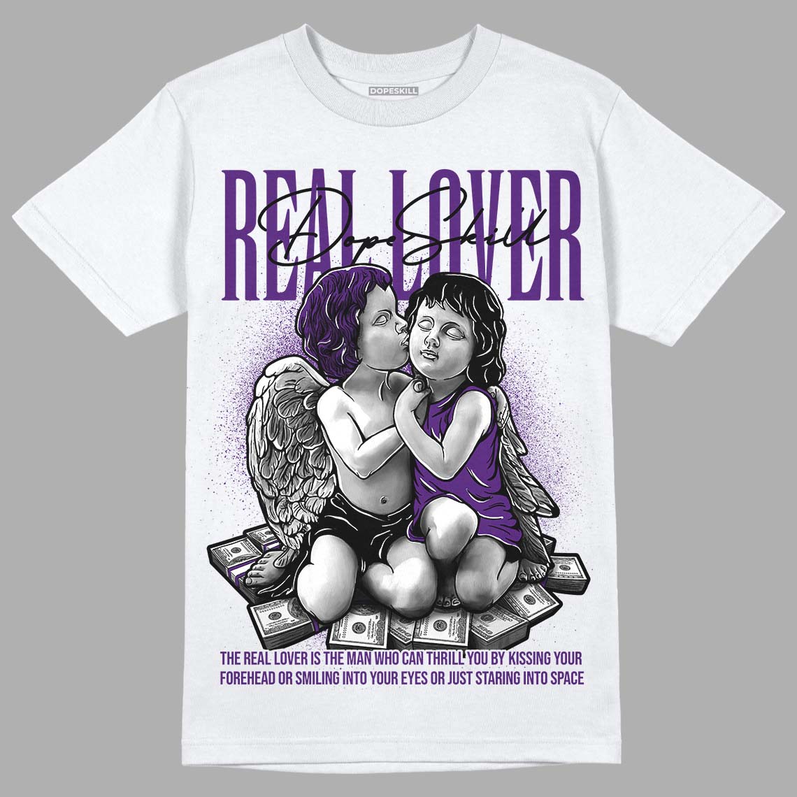 Field Purple 12s superstreetwear T-Shirt Real Lover Graphic