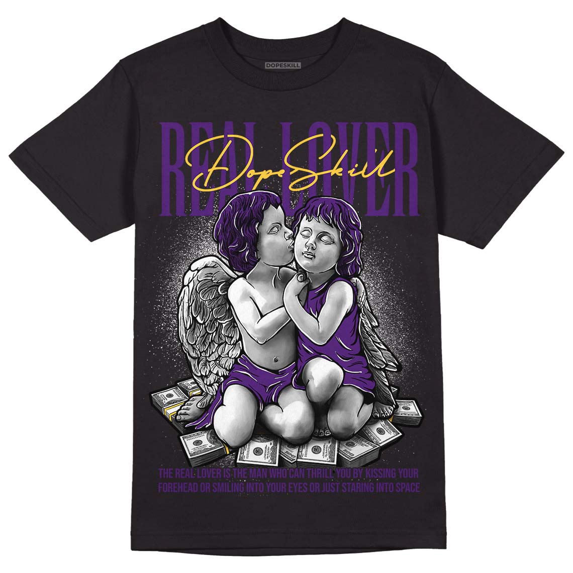 Field Purple 12s superstreetwear T-Shirt Real Lover Graphic
