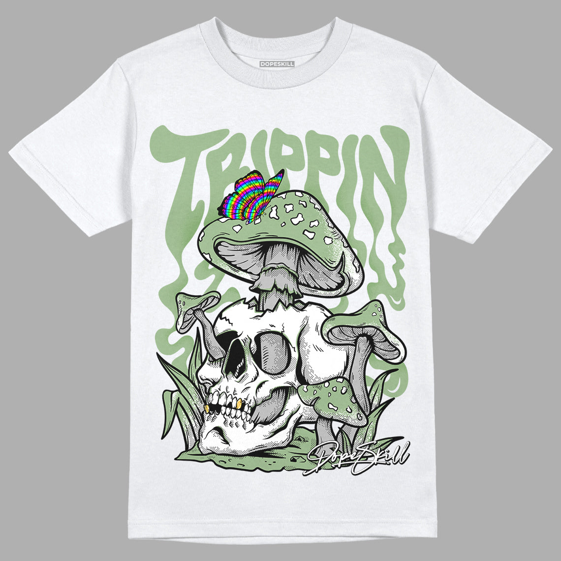 Seafoam 4s superstreetwear T-Shirt Trippin Graphic