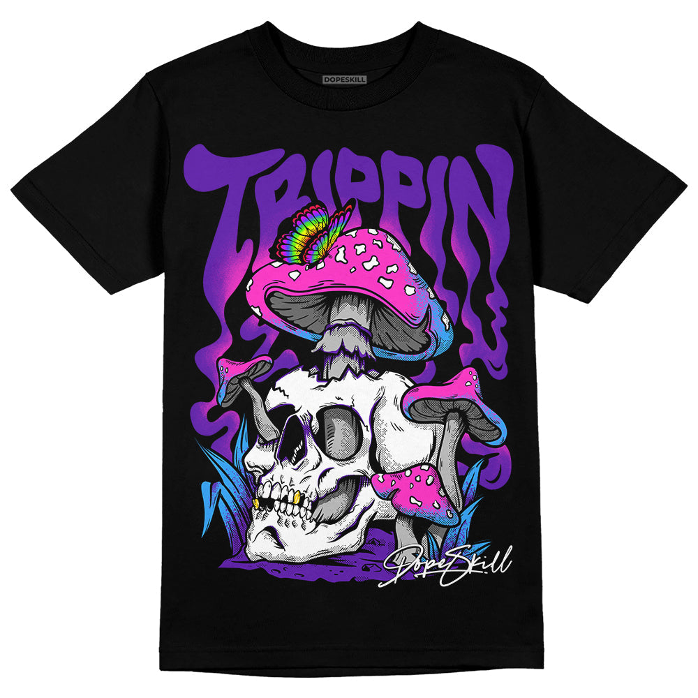 Dunk Purple Championship Court White superstreetwear T-Shirt Trippin Graphic