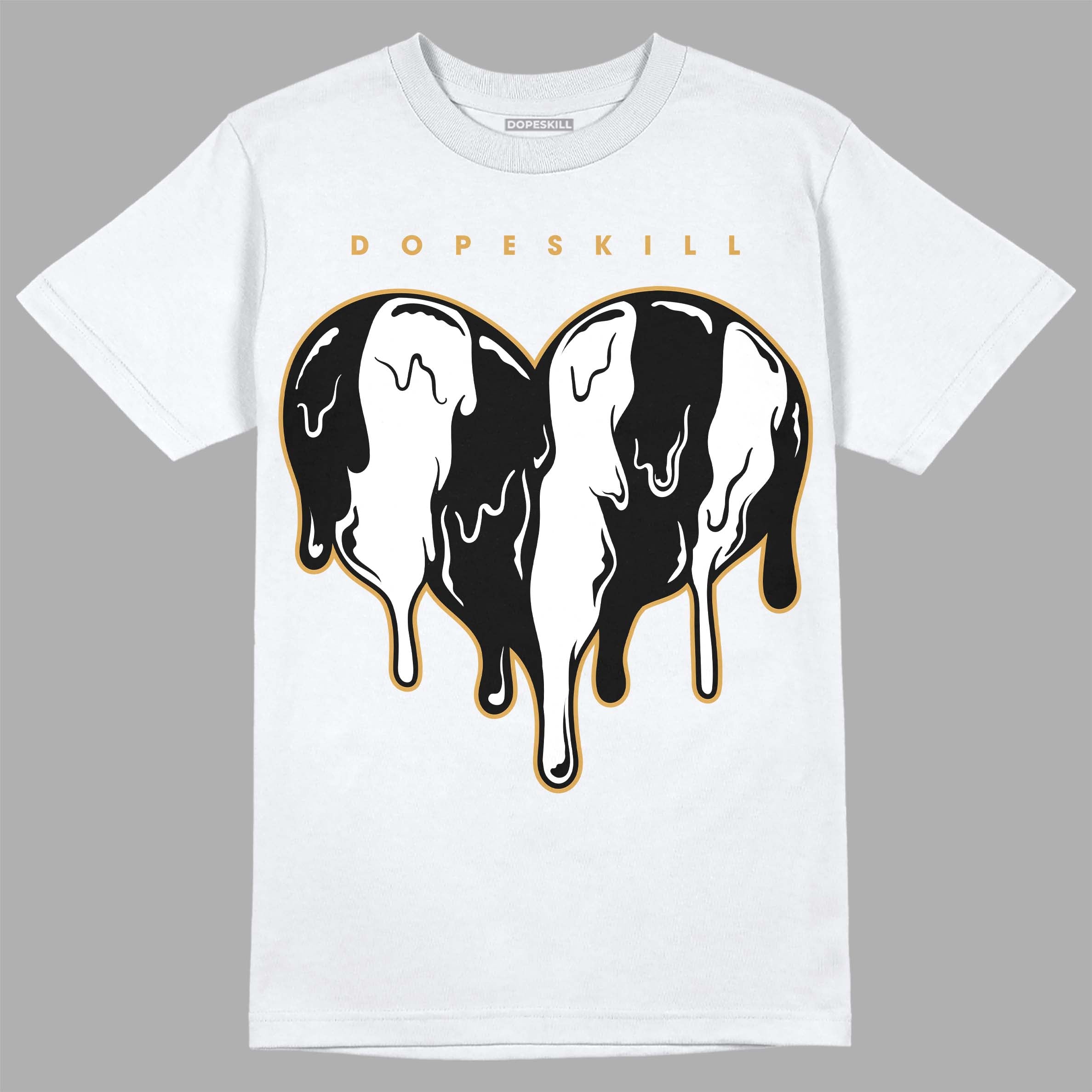 Gratitude 11s superstreetwear T-Shirt Slime Drip Heart Graphic