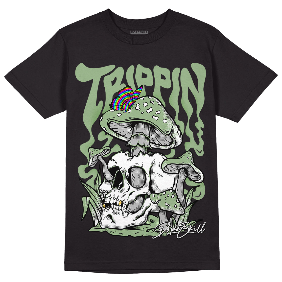 Seafoam 4s superstreetwear T-Shirt Trippin Graphic