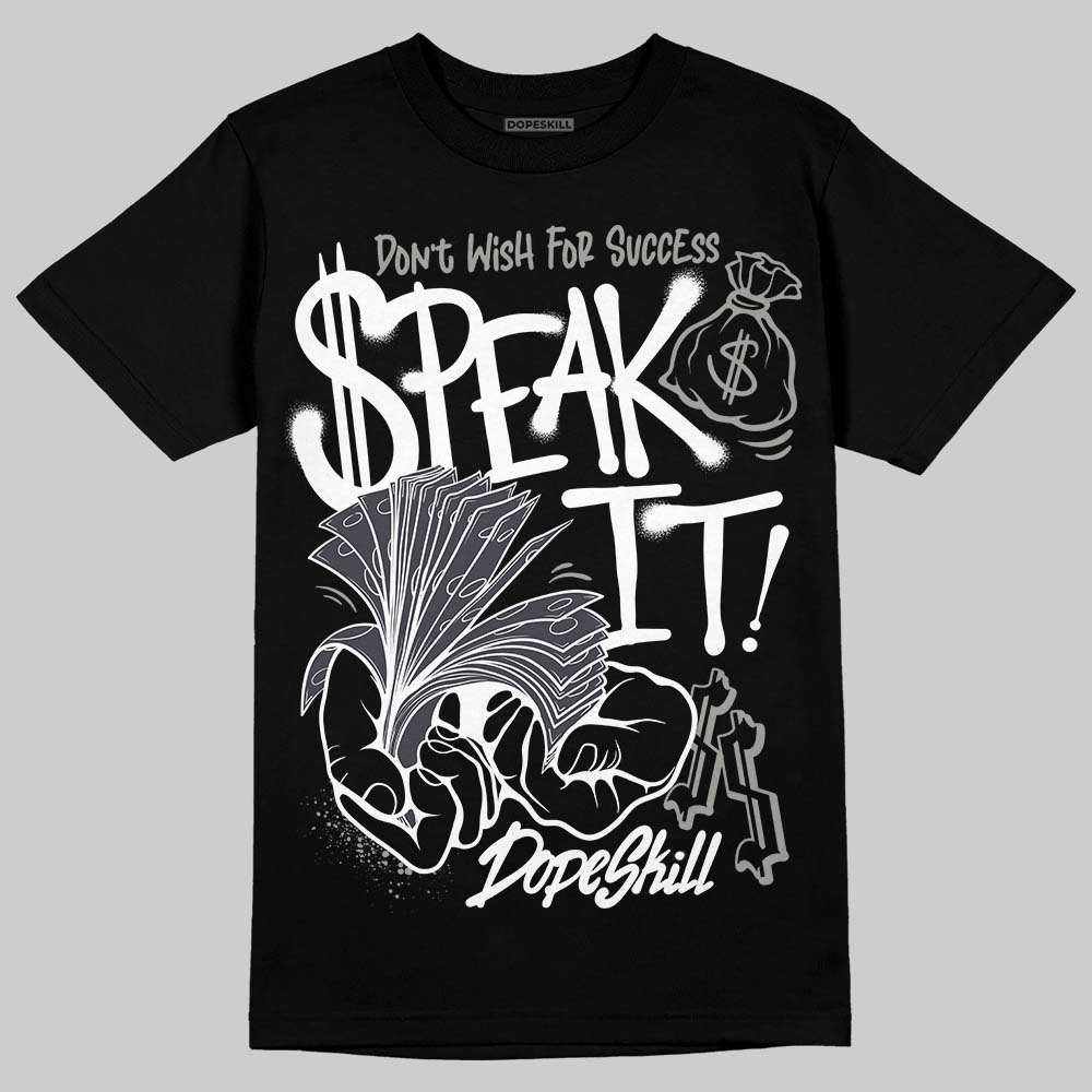 Black Cat 3s superstreetwear T-Shirt Speak It Graphic