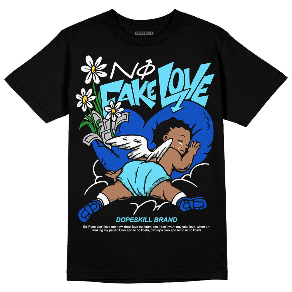 SB Dunk Argon superstreetwear T-Shirt No Fake Love Graphic