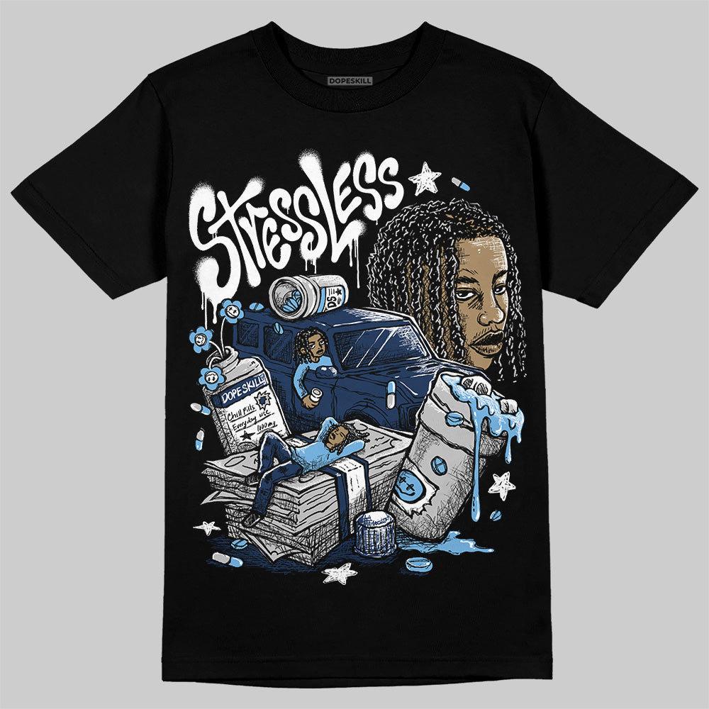 Summit White Navy 4s superstreetwear T-Shirt Stressless Graphic