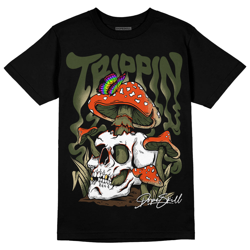 Olive Collection superstreetwear T-Shirt Trippin Graphic
